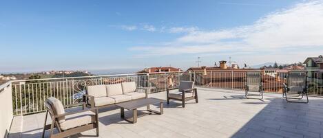 Terrasse sur le toit