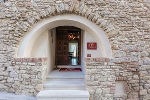Entrada de la propiedad