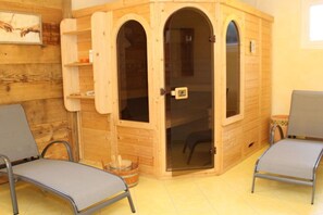 Sauna - Holiday apartment in the rose garden (Zell a. H.)