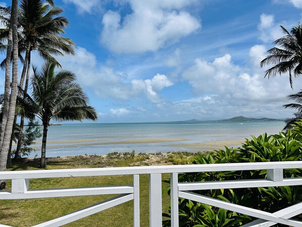 Property grounds - Bowen Beach House Absolute beachfront family holiday home (Bowen)