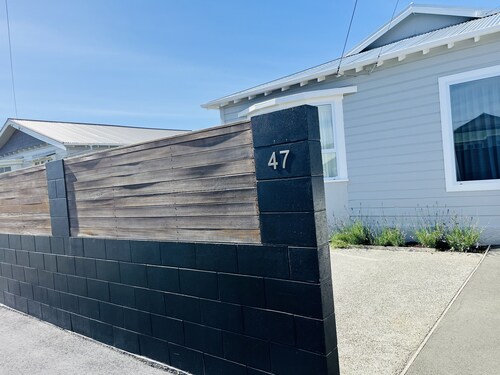 Holiday home close to beach private parking