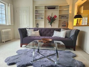 تلفزيون، مدفأة، كُتُب