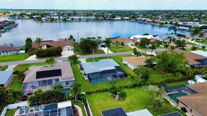 Exterior - Coastal Charm with Heated Pool (Cape Coral)