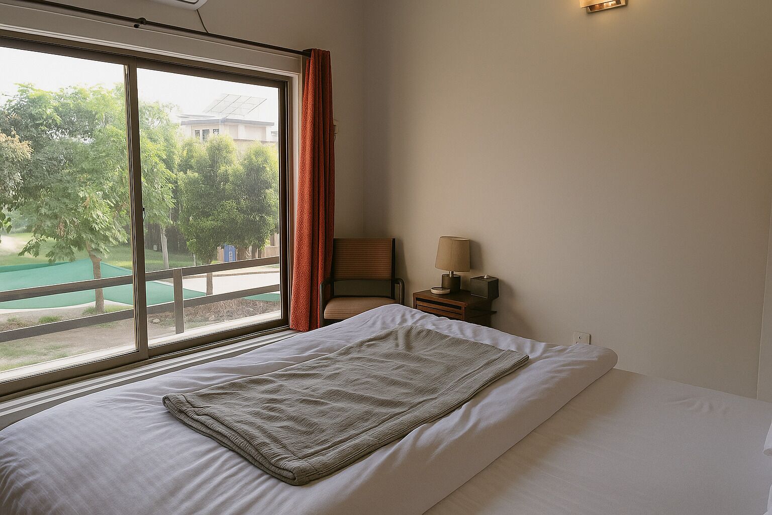 5 habitaciones, internet y ropa de cama 