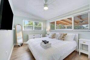 5 chambres, fer et planche à repasser, lit parapluie, Wi-Fi