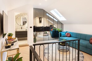 Living area - Candy Rose Lux Zagreb Center Apartment (Zagreb)