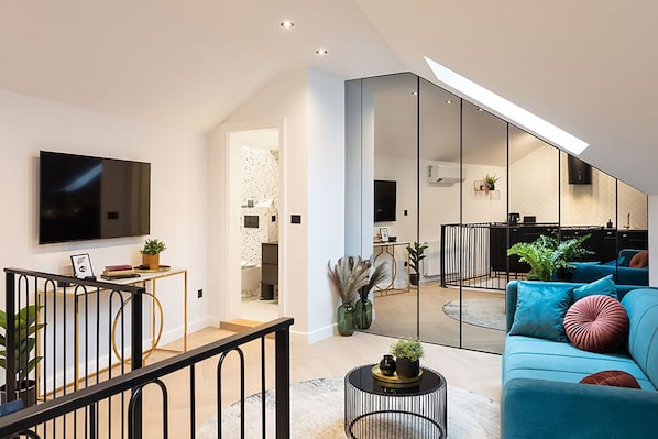 Living area - Candy Rose Lux Zagreb Center Apartment (Zagreb)