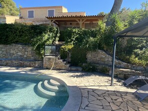 Outdoor pool - Superbe Villa vue Mer, Bandol (Bandol)