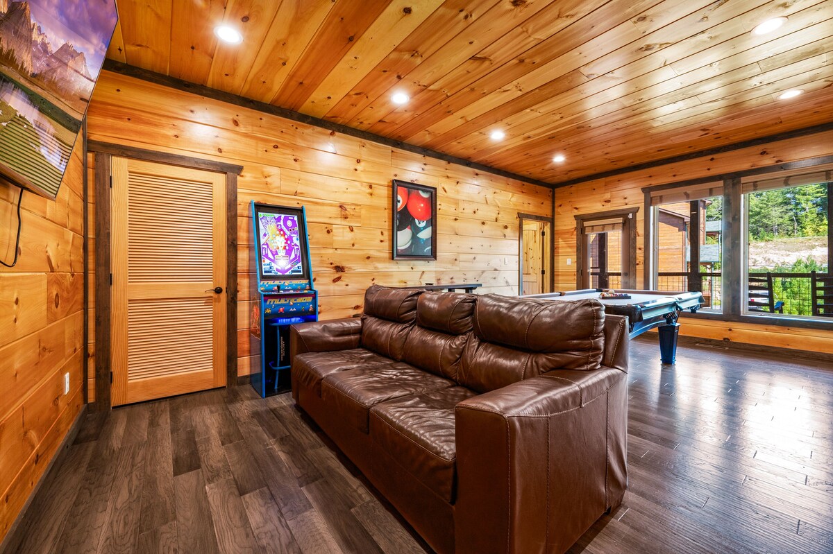Photo 42 of Luxury 3 BR w/ King Beds, Fire Pit, Arcade Game, Pool Table, Free Dollywood Tix