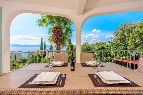 Restauration en plein air