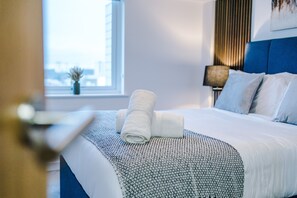 公寓 | 2 多间卧室、熨斗/熨衣板、免费 WiFi、床单