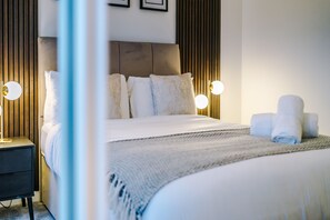 公寓 | 2 多间卧室、熨斗/熨衣板、免费 WiFi、床单