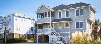 Steps to Beach, Pool & Tennis in heart of Corolla