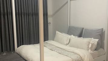 Appartement | 1 chambre, fer et planche Ă  repasser, Wi-Fi gratuit, draps fournis