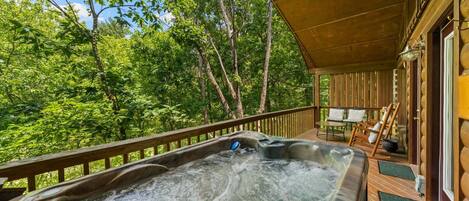 مغطس سبا خارجي