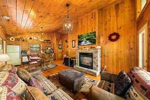 Smart TV, fireplace, video games - Always Together Forever: Make Memories That Last (Sevierville)
