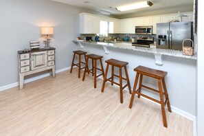 Fridge, microwave, stovetop, dishwasher - 2nd Row 5 BR Beach House with a Private Pool! Sale Away (Surfside Beach)