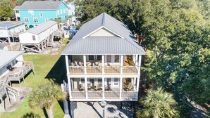 Exterior - Just a Walk to the Beach 5 BR Beach House with a Private Pool!  At Ease (Garden City)