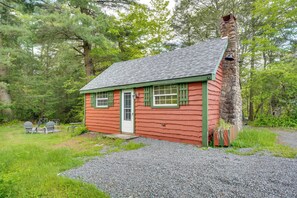House (1 Bedroom) | Front of property - 7 Mi to Jack Frost Ski Area: Cozy Blakeslee Cabin! (Blakeslee)