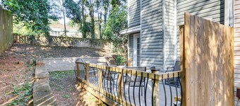 Comfy Augusta Condo w/ Deck ~ 4 Mi to Olde Town