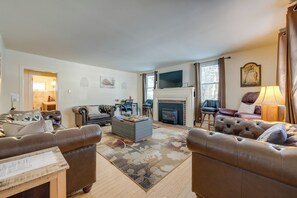 House (3 Bedrooms) | Interior - Explore the Poconos! Cozy Creekside Cabin w/ Patio (Blakeslee)