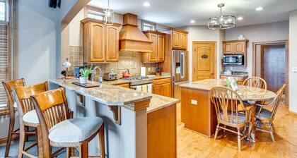 Lakefront Waterford Home w/ Game Room & Grills!