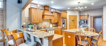 Lakefront Waterford Home w/ Game Room & Grills!