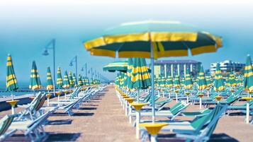 Apartment, 1 Bedroom, Balcony, Pool View | Beach