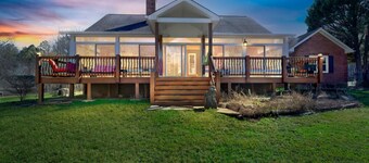 Rustic Elegance: Farmhouse Retreat In Covington 4 Bedroom Farmhouse by RedAwning