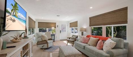 Maison, 2 chambres | Coin séjour