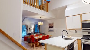 Condo, 2 Bedrooms | Private kitchen - Cozy In The Woods 3 Bedroom Condo by RedAwning (Killington)