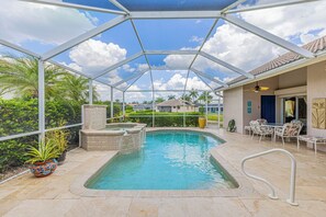 Una piscina climatizada