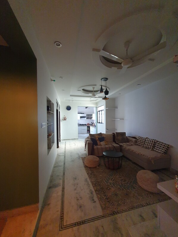 Living area - YOG 2 BHK apartment (Jaipur)