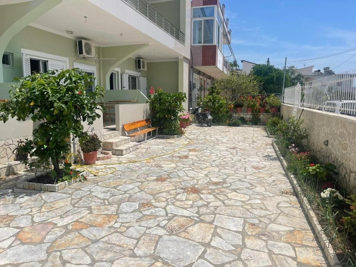 Façade de l’hébergement