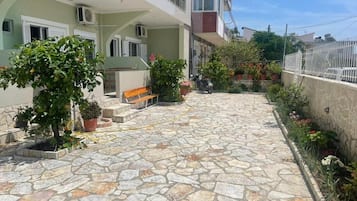 Voorkant van accommodatie