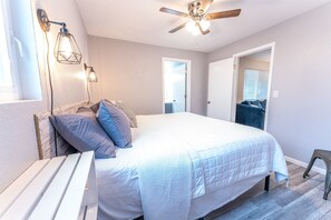 2 chambres, lit parapluie, Wi-Fi gratuit, draps fournis