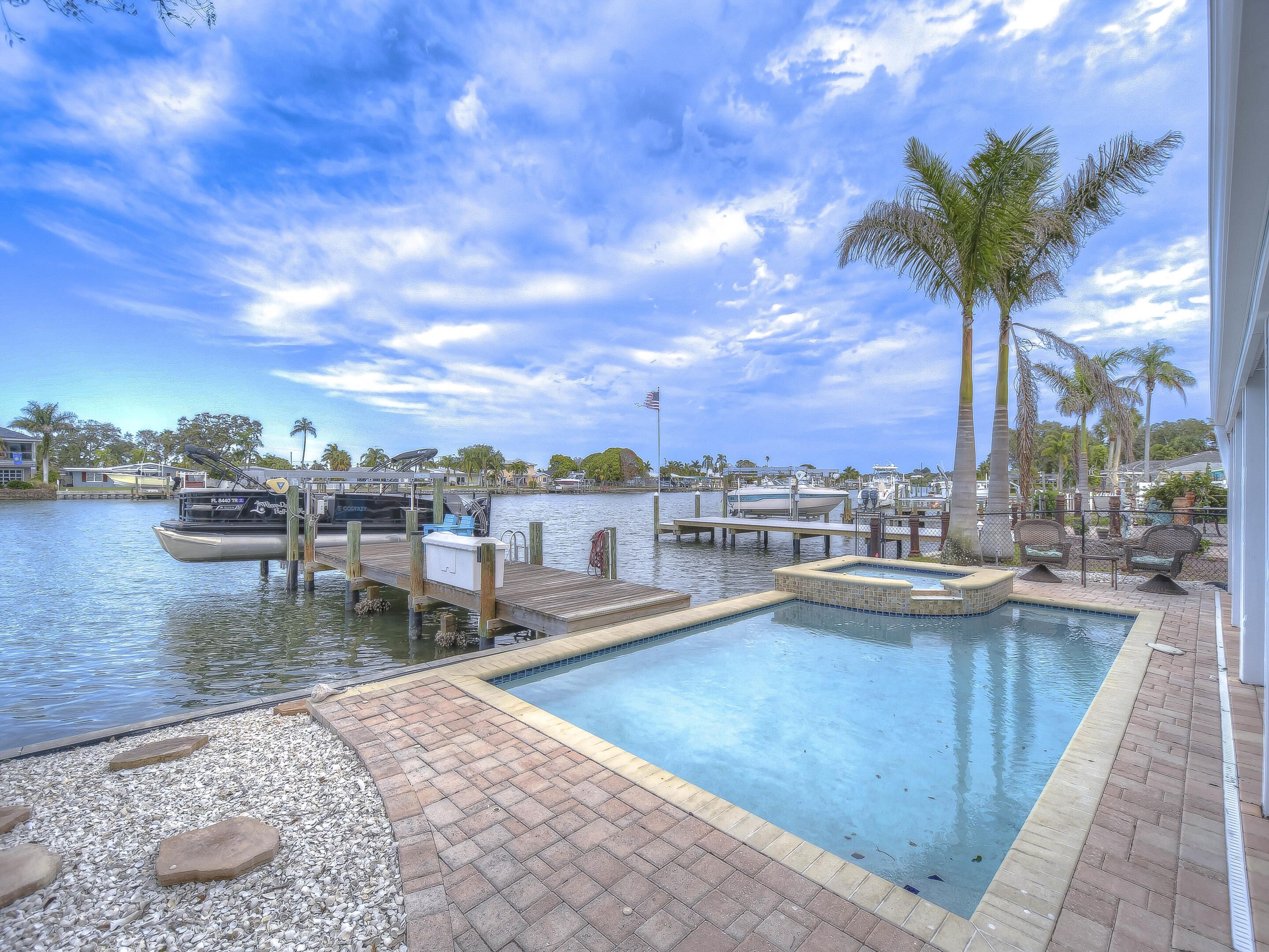 Bahia Beach House | Private Pool + Hot Tub & Boat Dock!
