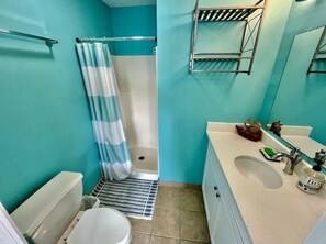 シャワー、ヘアドライヤー、ビデ