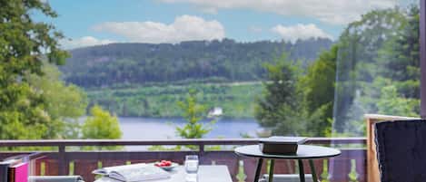 Basic-Apartment | Blick auf den See