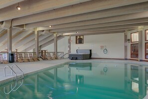 Indoor pool, a heated pool