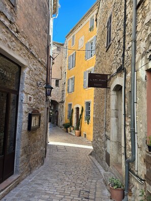 Exterior - Luxery Stone house with 180˚ Sea views, heated infinity pool, air-con, renovated (Tourrettes-sur-Loup)