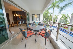 Deluxe Condo | Balcony - Via 38 A13 - Modern Condo - At Via 38 (Playa del Carmen)