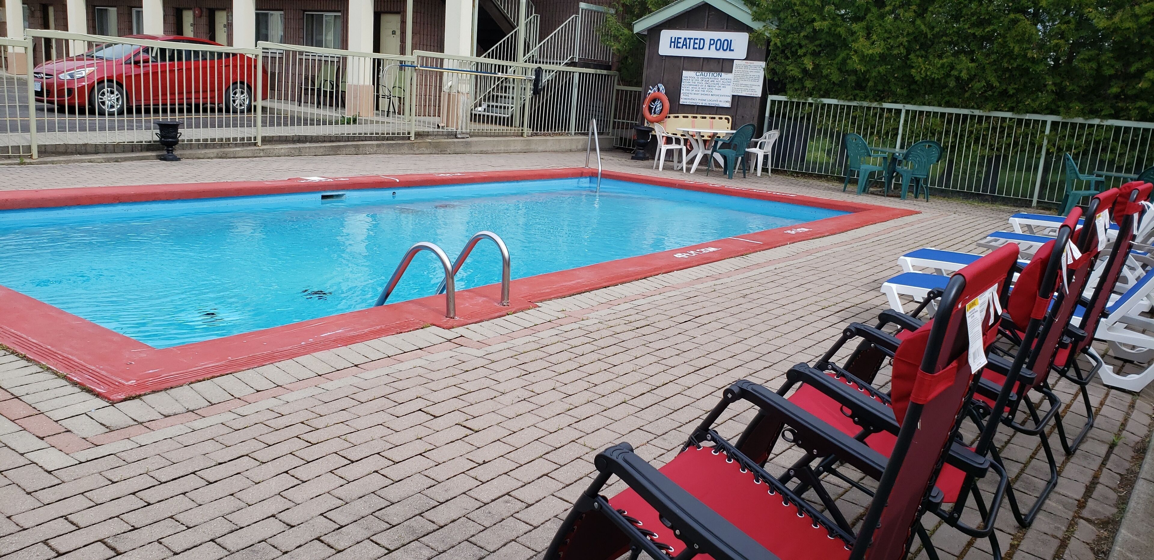 Seasonal outdoor pool