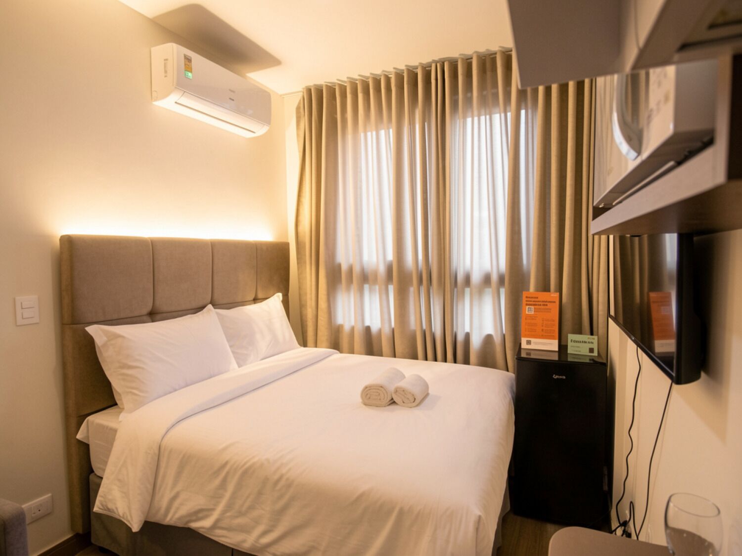 1 habitación, internet y ropa de cama 