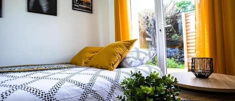 1 Schlafzimmer, Bügeleisen/Bügelbrett, kostenloses WLAN, Bettwäsche