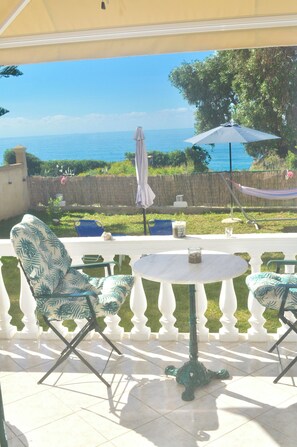 House, 1 Bedroom, Smoking, Balcony | Terrace/patio - Holiday Beach House Ritsa am Agios Gordios, Corfu (Corfu)
