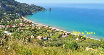 Holiday Beach House Ritsa am Agios Gordios, Corfu