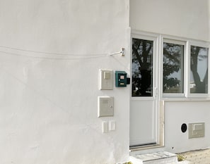 Entrada do alojamento - Apartamento Acolhedor bem Localizado com Pátio Exterior no Centro de Lagos (Lagos)