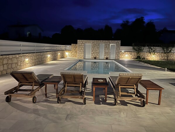 Pool - Jomavi Beach Eco-Villa  (Poli Crysochous)