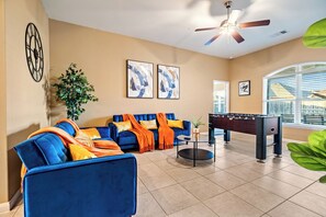 Smart TV, table football, offices